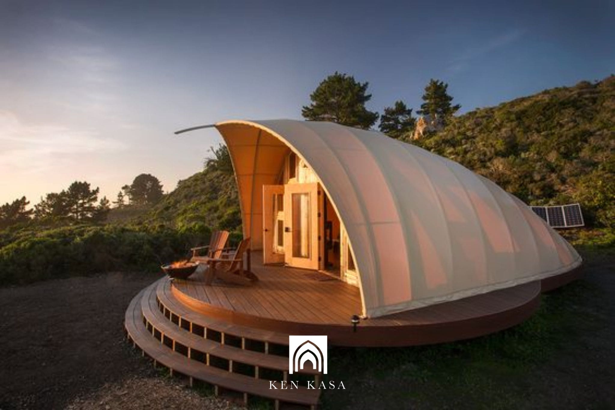 Mẫu thiết kế bungalow c&aacute;nh buồm